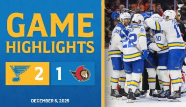 Game Highlights: Blues 2, Senators 1