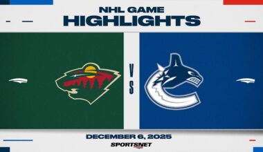 NHL Highlights | Wild vs. Canucks - December 5, 2025