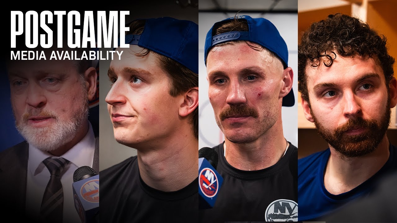 New York Islanders Postgame Availability | NYI 2 at TBL 0