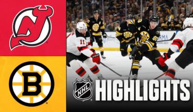 Devils vs. Bruins | NHL Highlights | December 06, 2025