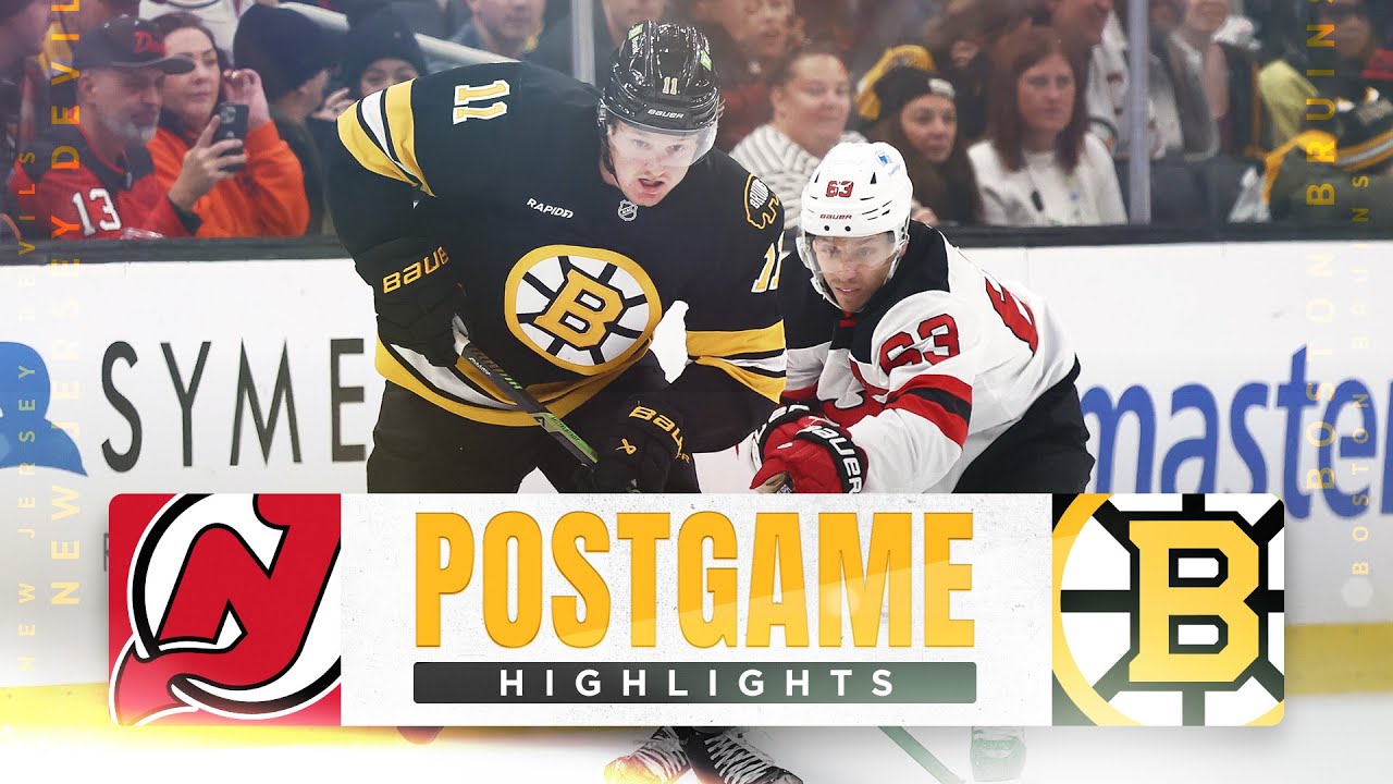 CONDENSED GAME: Boston Bruins vs. New Jersey Devils - 12/6/2025