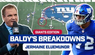 Baldy's Breakdowns: Giants Edition | Jermaine Eluemunor | New York Giants