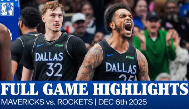 Mavericks Highlights vs. Houston Rockets | December 6, 2025