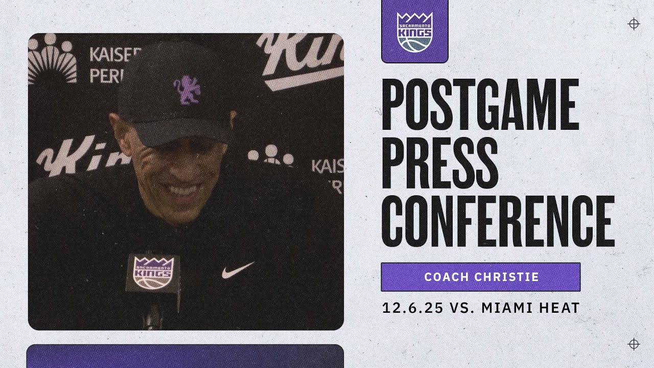 Coach Christie | Postgame Interview 12.6.25