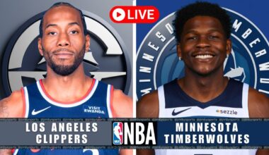 Los Angeles Clippers vs Minnesota Timberwolves | NBA Live Today | Play-By-Play Scoreboard 2025