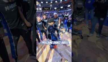 LOVE WHEN THE WHOLE TEAM IS DANCING!