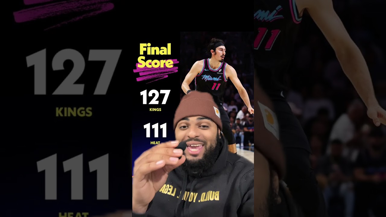 BREAKING! The Miami Heat are FALLING APART… KINGS EMBARRASS Miami…….😡