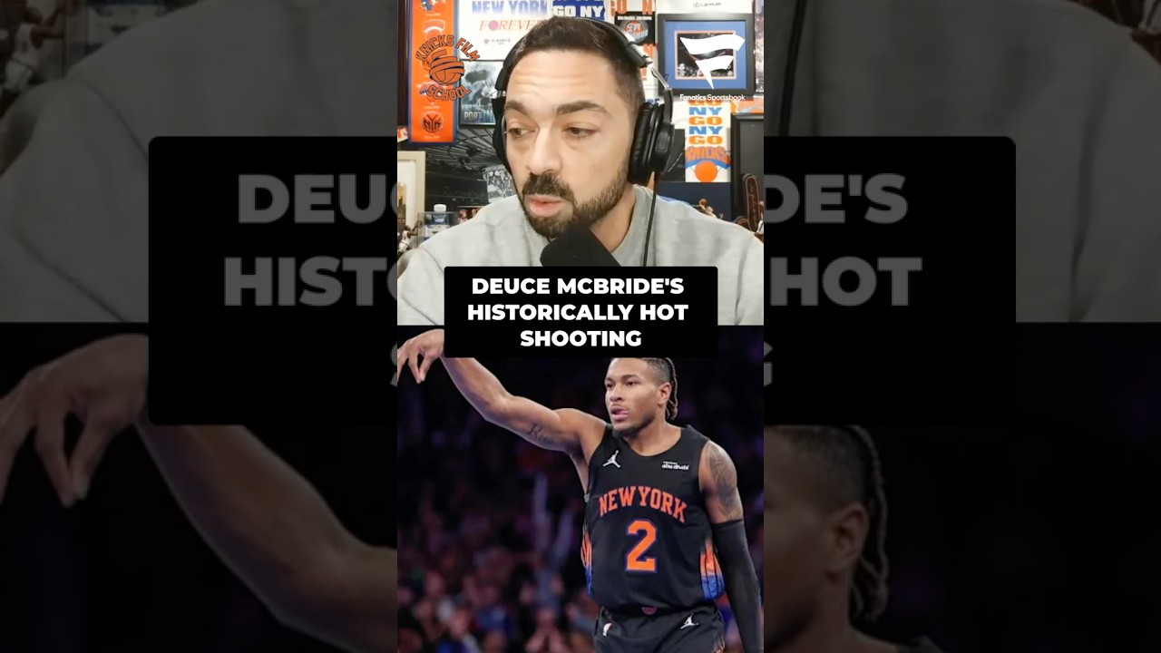 Deuce McBride is currently one of the best 3pt shooters in basketball! #Knicks #NBA #MilesMcBride
