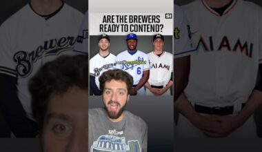 The Brewers clinched their 7th playoff berth in 8 years#milwaukeebrewers#MLB #baseball