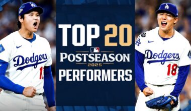 Top 20 Postseason Performers of 2025! (Ft. Yoshinobu Yamamoto, Shohei Ohtani, Ernie Clement & MORE!)