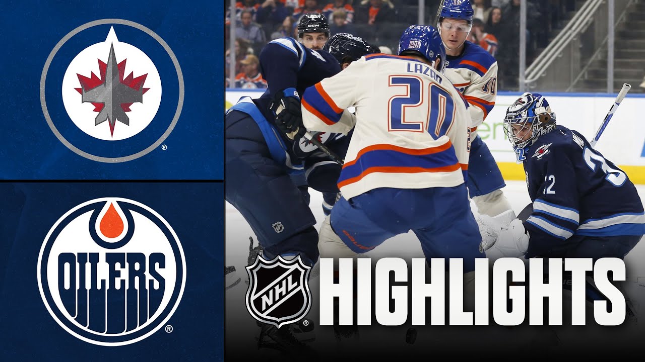 Jets vs. Oilers | NHL Highlights | December 06, 2025
