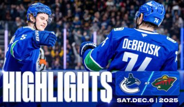 Game in 10 | Vancouver Canucks vs. Minnesota Wild Highlights (Dec 6, 2025)