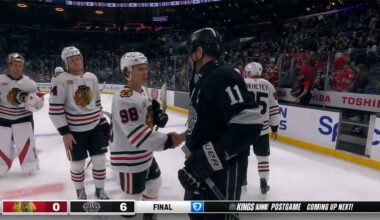 Classy Blackhawks, Handshake Line For Anze Kopitar