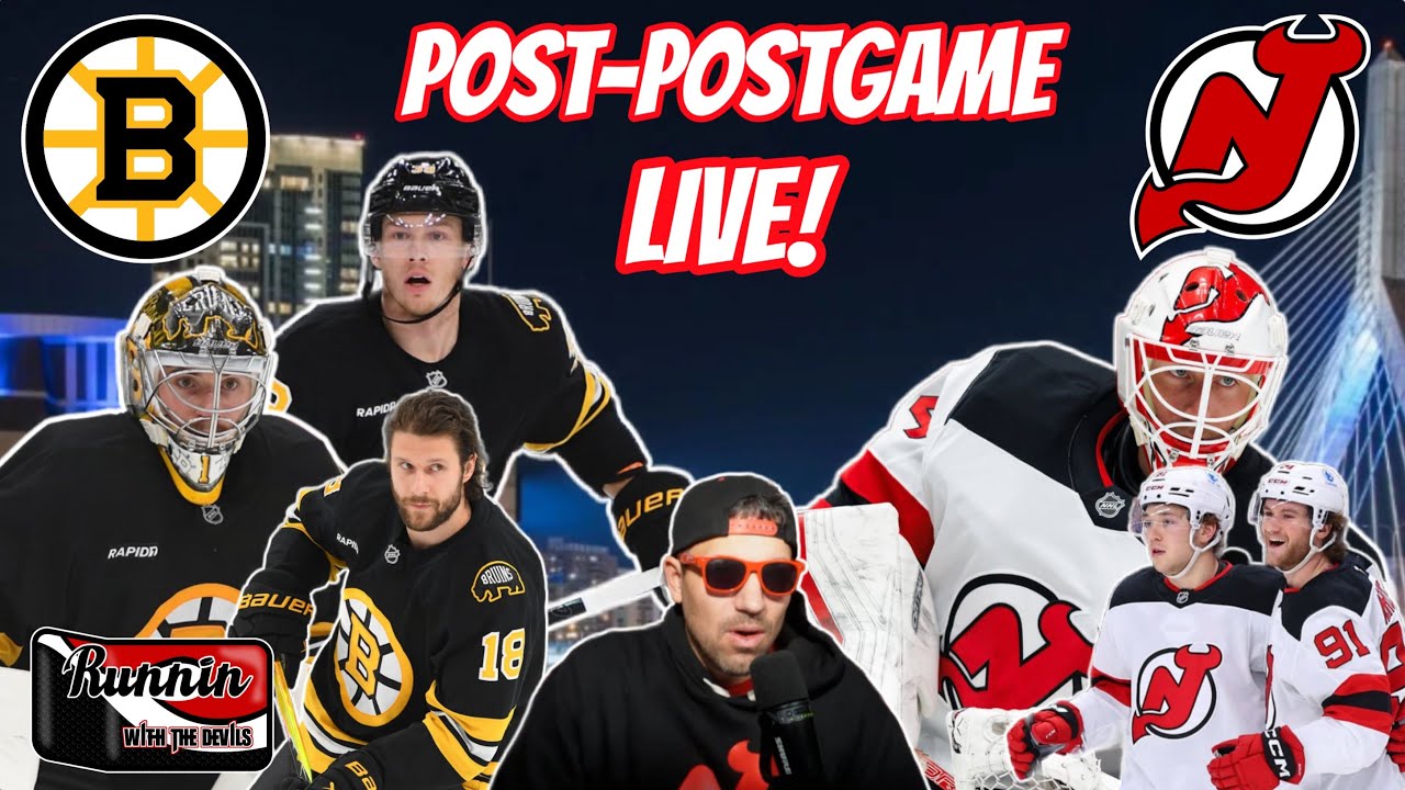 NJ Devils vs. Boston Bruins Post-Postgame LIVE! 12/6/25 DEVILS LOSE 5TH STRAIGHT!