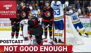 POST CAST: FRUSTRATION BUILDS AFTER OTTAWA SENATORS FAIL TO BEAT JOEL HOFER, ST LOUIS BLUES AT HOME