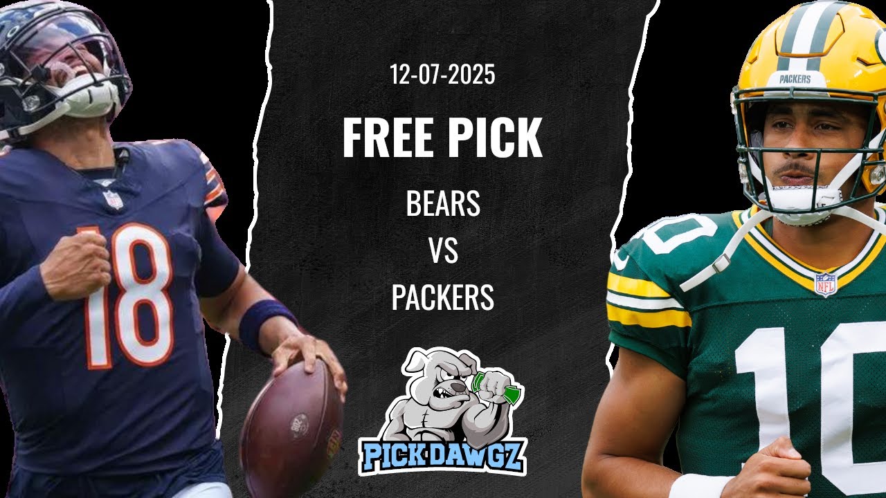 Chicago Bears vs Green Bay Packers 12/7/25 NFL Pick & Prediction | NFL Week 14