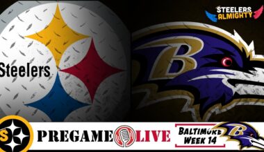 Pittsburgh Steelers vs Baltimore Ravens TAILGATE w Big B!!! | Week 14 | PREGAME LIVE