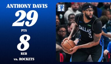 Anthony Davis (29 PTS 8 REB) vs. Houston Rockets | December 6, 2025