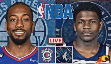 NBA LIVE: MINNESOTA TIMBERWOLVES vs LOS ANGELES CLIPPERS (LIVESCORE)