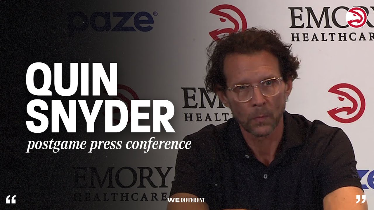 Hawks vs. Nuggets Postgame Press Conference: Quin Snyder