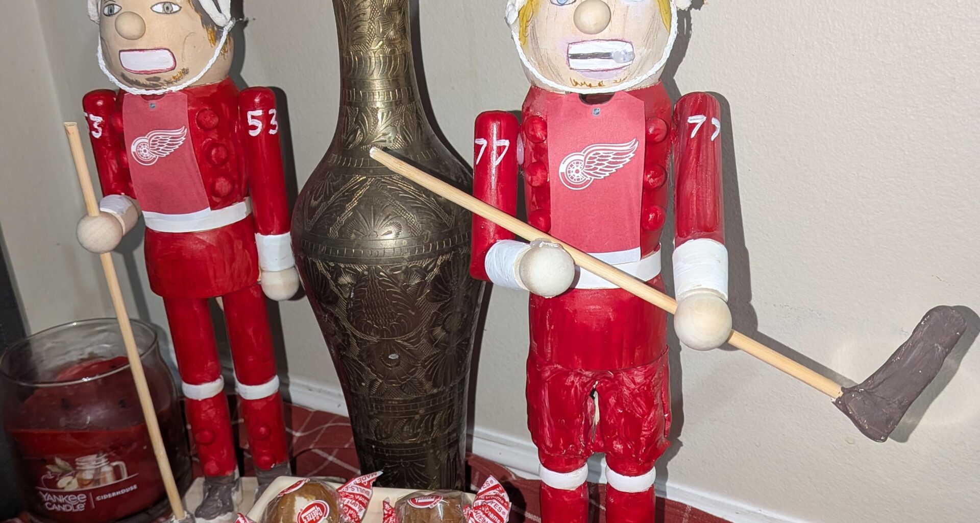 Got one of those paint a nutcracker kits