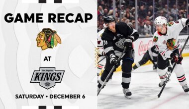 Blackhawks at Kings Game Highlights | 12.6.25