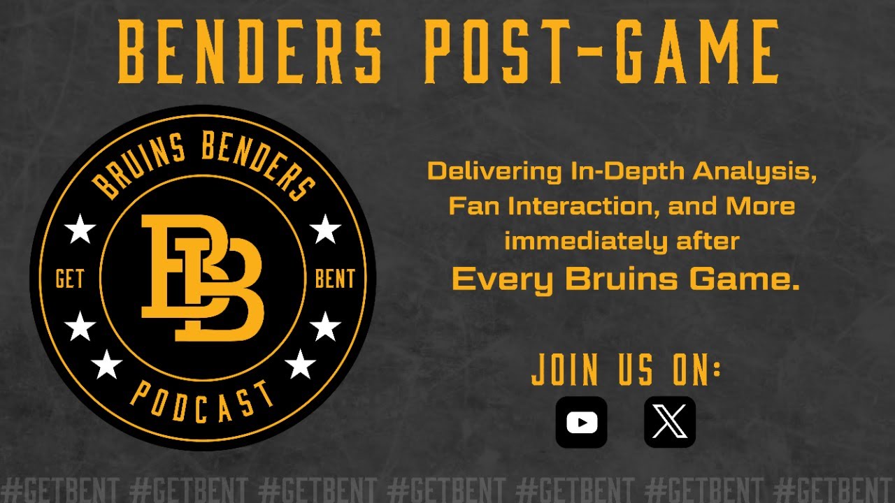 Bruins Benders Post-Game: 12/6/2025 vs. New Jersey Devils