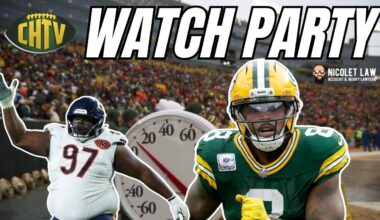 2025 CHTV Watch Party: Chicago Bears vs Green Bay Packers