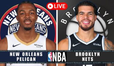 New Orleans Pelicans vs Brooklyn Nets | NBA Live Today | Play-By-Play Scoreboard 2025