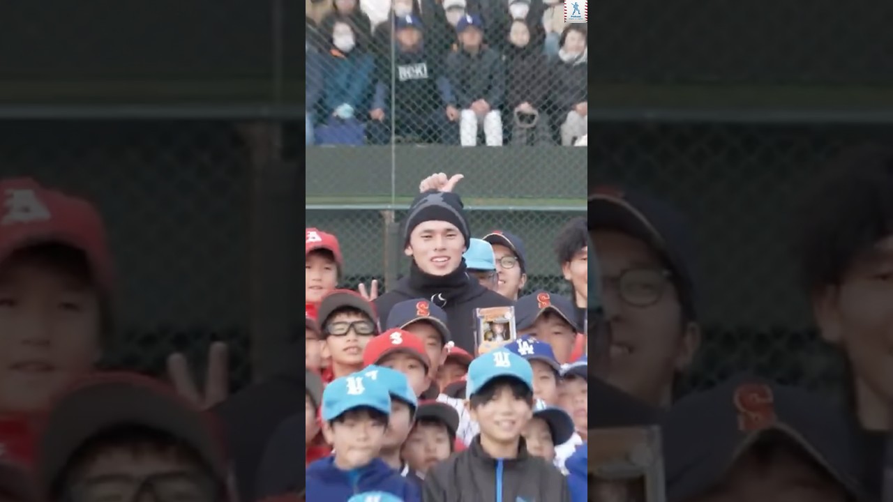 DODGERS: ROKI SASAKI con INCREÍBLE GESTO con NIÑOS AFECTADOS por TERREMOTO en 2024