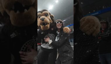 Mr. Fantasy went to his first sporting event last night!!!! #lakings #hockey