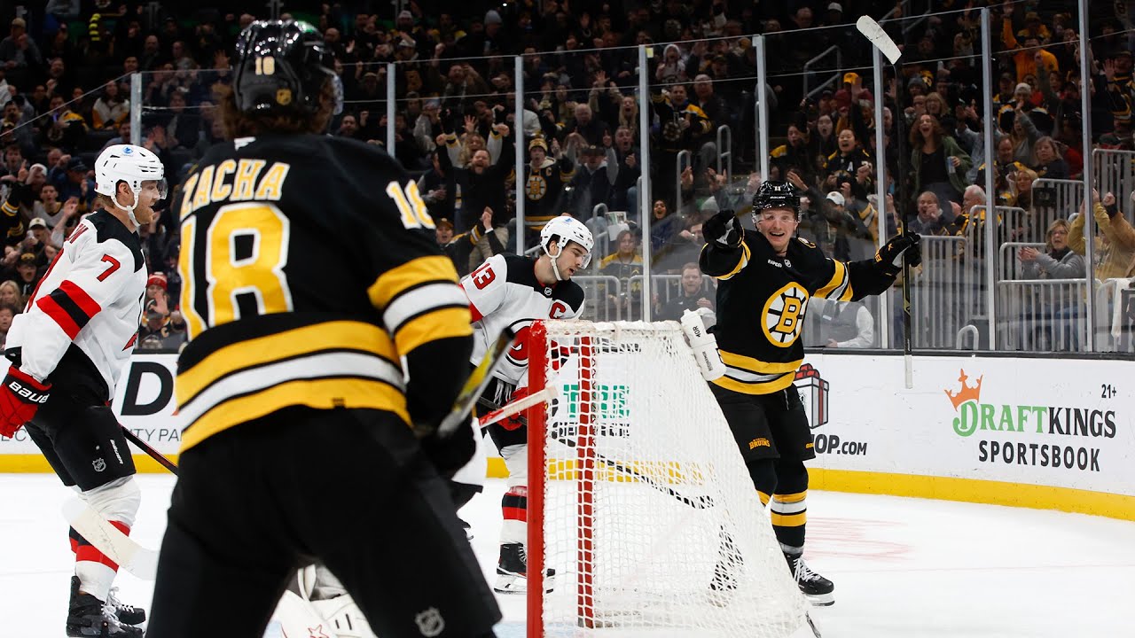 Game Highlights: Boston Bruins vs New Jersey Devils