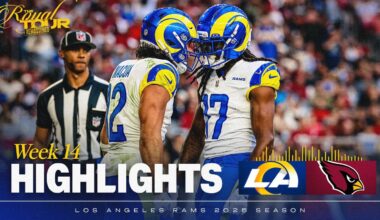 Rams Top Plays vs. Cardinals: Puka Nacua's Unbelievable Catches, Nate Landman's Interception & More