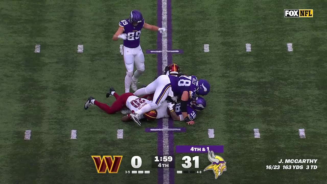 Minnesota Vikings Highlights vs. Washington Commanders | 2025 Regular Season Week 14