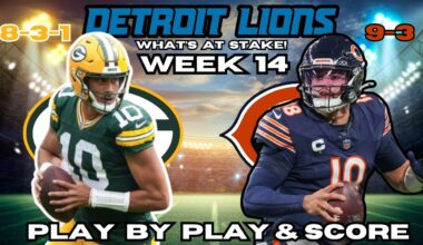 Detroit Lions Playoff Watch Week 14: Chicago Bears vs Green Bay Packers