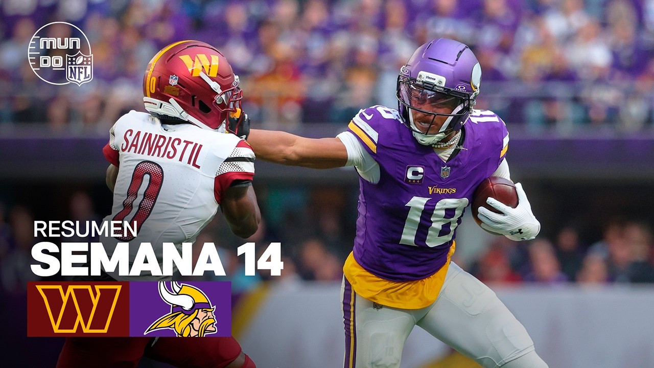 Washington Commanders vs Minnesota Vikings | Resumen NFL en español Semana 14 | NFL Highlights 2025