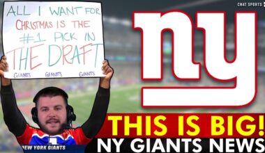 🚨GIANTS JUST GOT MAJOR BREAKING NEWS 🚨