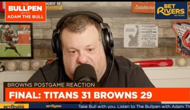 Sanders' 4 TDs Not Enough as Browns Fall to Titans