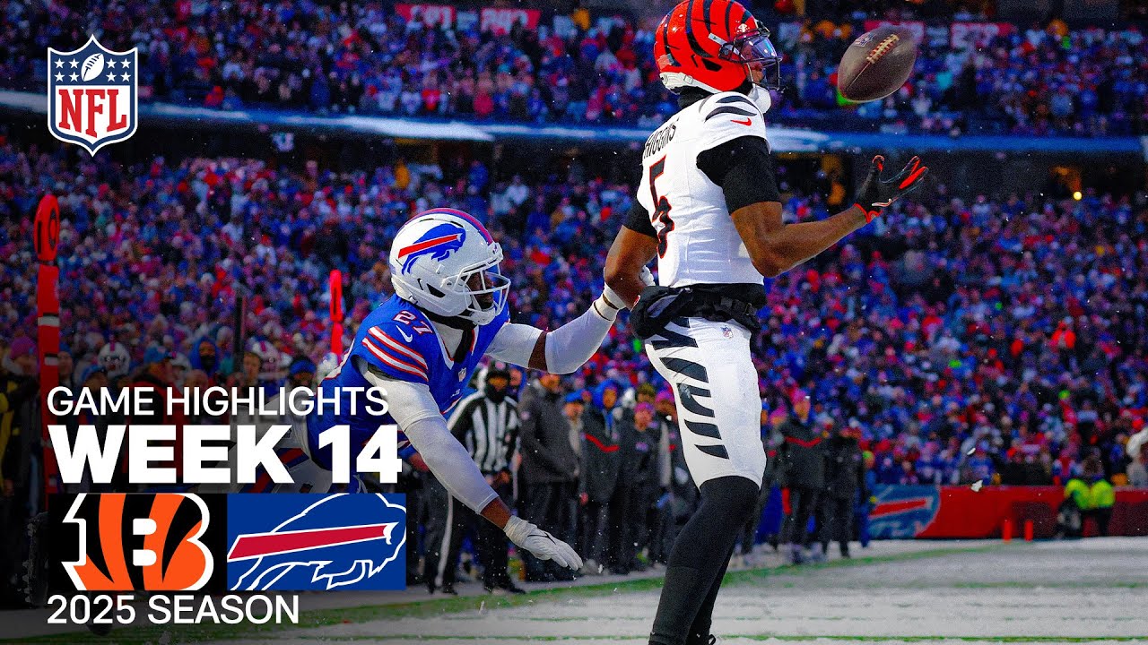 Cincinnati Bengals vs Buffalo Bills Game Highlights | 2025 NFL Season Week 14