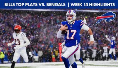 Josh Allen Leads Buffalo Bills Huge Comeback vs. Cincinnati Bengals | Week 14 Highlights