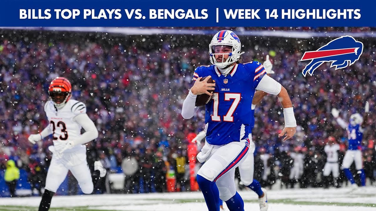 Josh Allen Leads Buffalo Bills Huge Comeback vs. Cincinnati Bengals | Week 14 Highlights