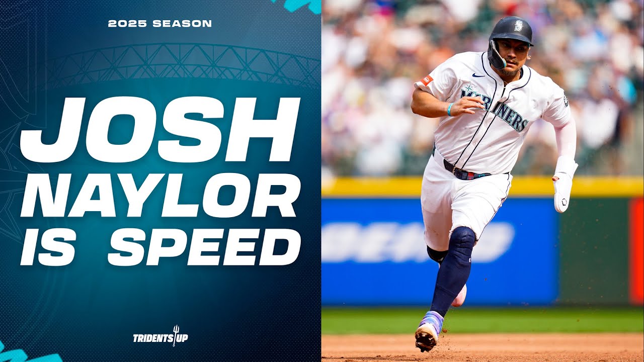 Watch Every Josh Naylor Stolen Base from the Mariners 2025 Season