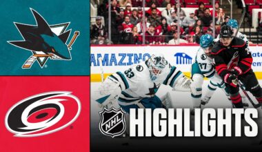 Sharks vs. Hurricanes | NHL Highlights | December 07, 2025