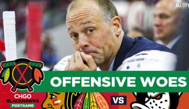 BLACKHAWKS POSTGAME: Chicago OUTSCORED 13–1 in Back-to-Back Games | CHGO Blackhawks Podcast