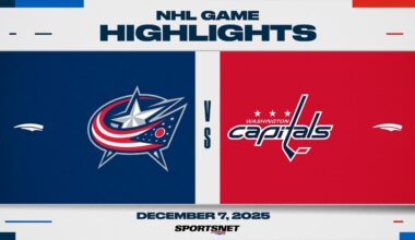 NHL Highlights | Blue Jackets vs. Capitals - December 7, 2025