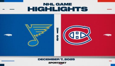 NHL Highlights | Blues vs. Canadiens - December 7, 2025
