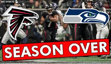 OFFICIALLY ELIMINATED: Falcons Fan Reacts To HORRIFIC Loss To Seahawks 37-9