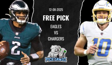 Philadelphia Eagles vs Los Angeles Chargers 12/8/25 NFL Pick & Prediction | NFL Week 14