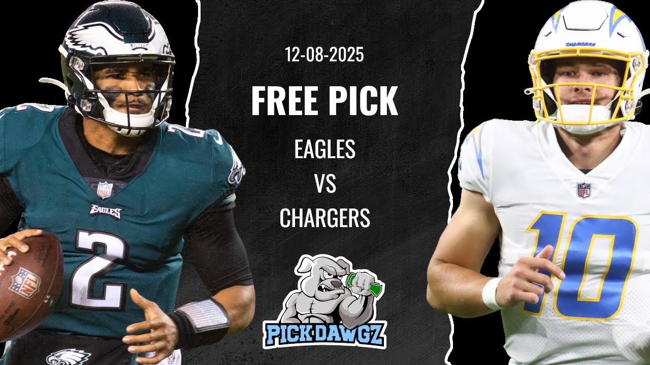 Philadelphia Eagles vs Los Angeles Chargers 12/8/25 NFL Pick & Prediction | NFL Week 14
