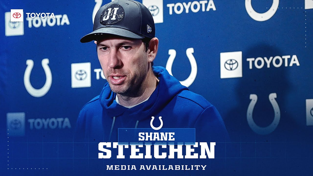 Shane Steichen Media Availability : Colts at Jaguars